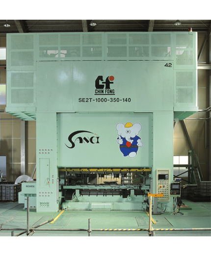 雙點(diǎn)式多工位沖床